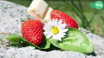 Cookies chocolat blanc, fraise et basilic