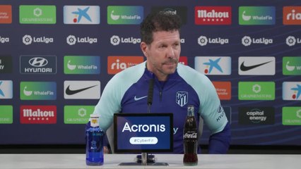 Simeone dice que es una buena pregunta y acto seguido responde así