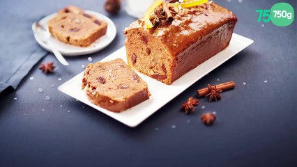 Le Cake aux épices de Noël et au vin rouge