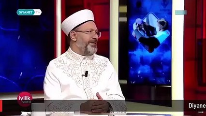 Diyanet TV'de sunucu Ali Erbaş'ı överken kantarın topuzunu kaçırdı: Siz bebekleri kucağınıza alınca bebekler de kurtulmaya başladı