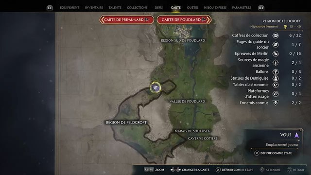 Épreuve de Merlin Hogwarts Legacy, Feldcroft : Comment résoudre toutes les énigmes de la région ?