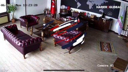 7.6'lık Elbistan merkezli depremin şiddetini gözler önüne seren görüntüler