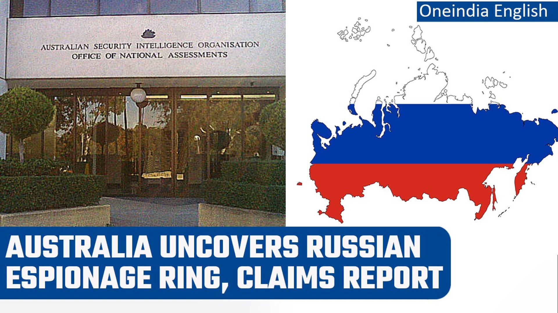 Australia exposes Russian espionage ring: reports Sydney Morning Herald |  Oneindia News - video Dailymotion