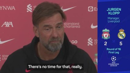 Conceding five in the Champions League is unacceptable - Klopp