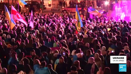 Ukraine, un an après : Paris, Lisbonne, Londres, New York... rendent hommage à la résistance ukrainienne