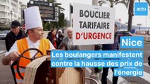 Nice : les boulangers manifestent avec des ganses et des bugnes - Actu Nice