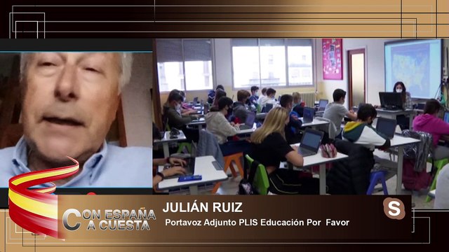 JULIÁN RUIZ: Tenemos que garantizar que todos los alumnos españoles puedan estudiar en castellano