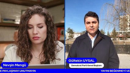 DP lideri Gültekin Uysal ilk kez istediği adayı açıkladı