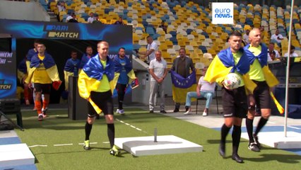 Gli atleti ucraini: "Vinciamo per il nostro Paese"