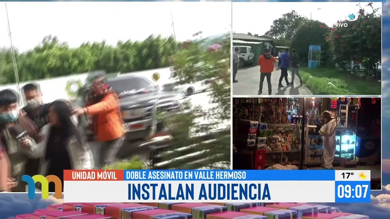 Doble Asesinato: Instalan la audiencia del asesino de Eddy Sensano y Luis Alberto Céspedes