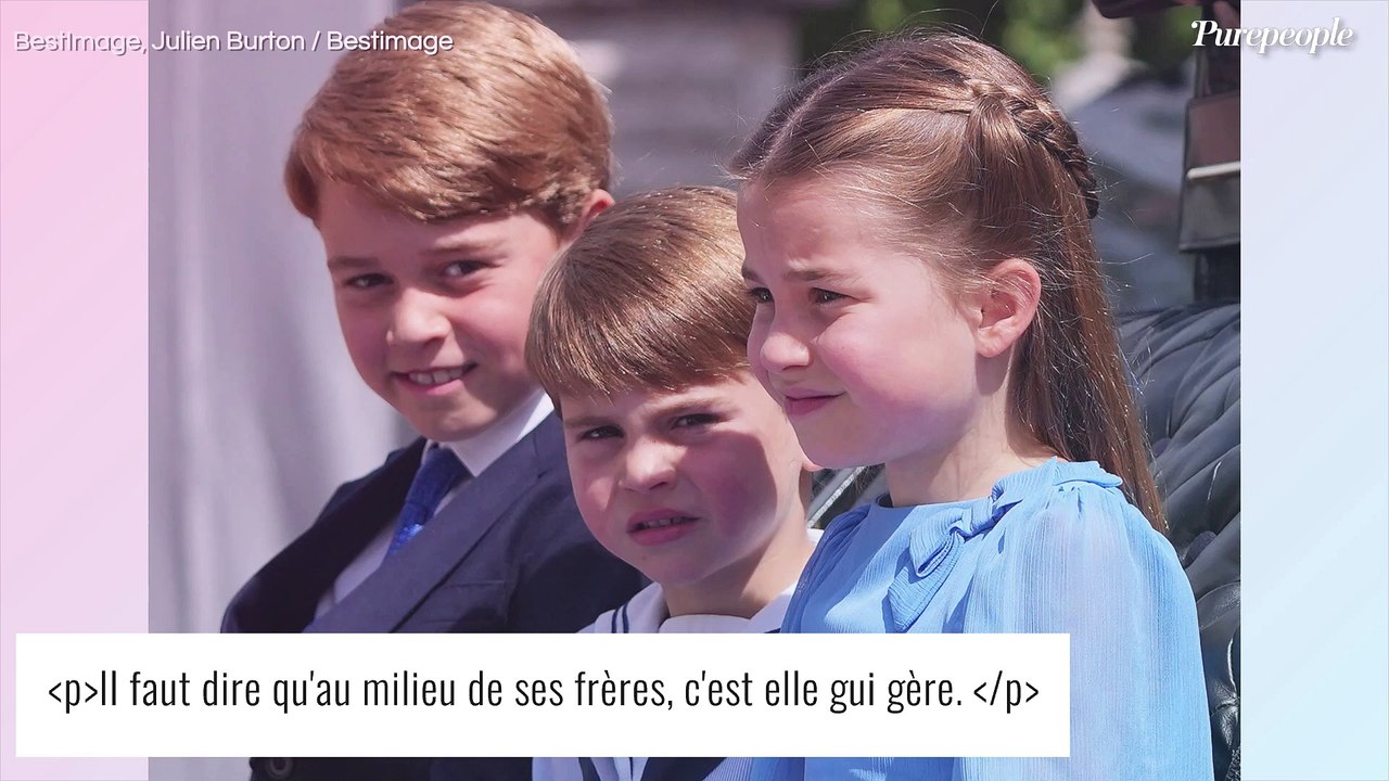 Charlotte de Galles : Le surnom singulier que lui donnent ses amis dévoilé, une princesse "aventurière"