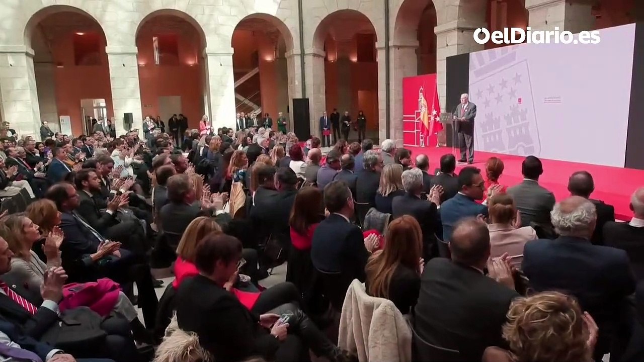 Leguina hace guiños a Ayuso en el 40 aniversario del Estatuto y dice que Madrid está “mucho mejor” con el PP
