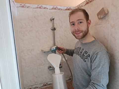 Sécheresse : l'invention de ce Sarthois permet d'économiser 1800 litres d'eau par an