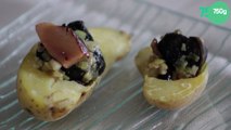 Pommes de terre escargots et foie gras