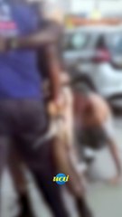 Homem é chamado de macaco e parte para cima do agressor