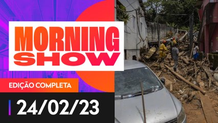 TRAGÉDIA NO LITORAL NORTE DE SP: 54 MORTOS - MORNING SHOW - 24/02/23