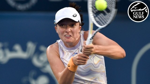 Iga Świątek reaches maiden Dubai tennis final