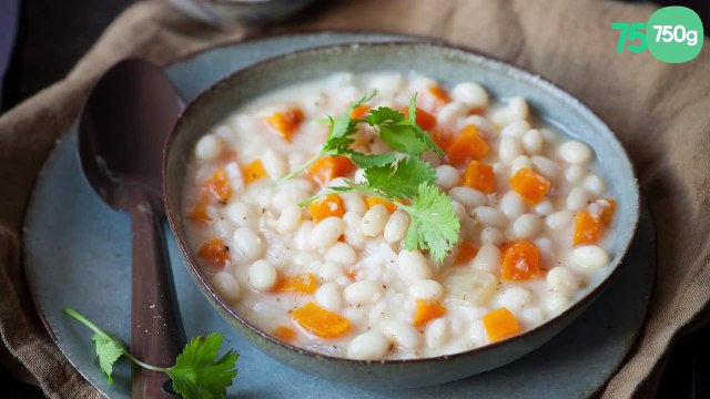 Coco riz coco (haricots cocos, lait de coco et riz parfumé, ailerons de poulet)