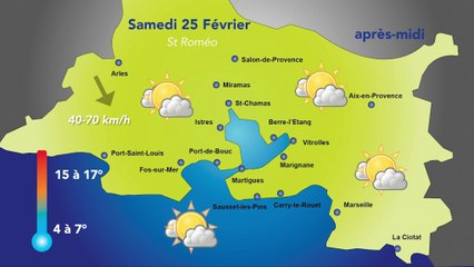 Météo du week-end : agréable samedi et retour du froid et quelques flocons dimanche...