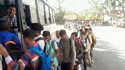 परीक्षा के लिए पहुंचना बना 'अग्नि परीक्षा'