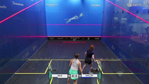 T.Gilis v Malliff | Squash On Fire Open 2023 | QF