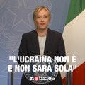 “L’Ucraina non è sola perché sta difendendo anche i valori di libertà e democrazia europei”