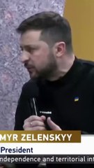 Zelenskyy: China talking about Ukraine is a good thing