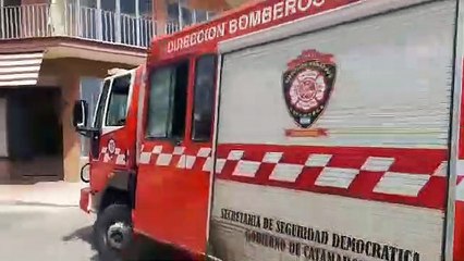 Se incendió un auto en pleno centro capitalino