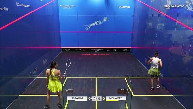 Ibrahim v Mohamed | Squash On Fire Open 2023 | QF