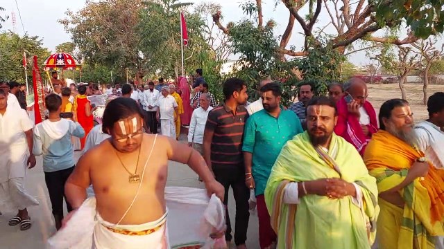 आभानगरी में मनाए वसंतोत्सव में उमड़े श्रद्धालु