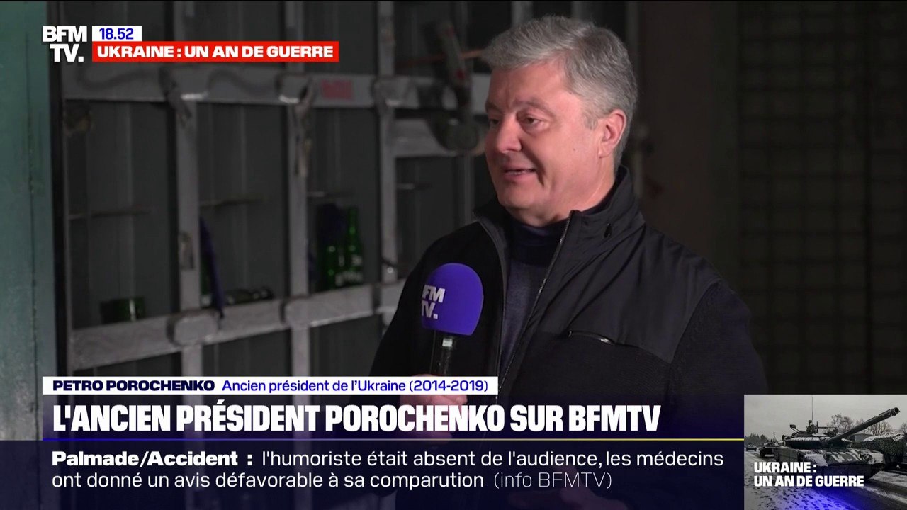 "Poutine n’a qu’un objectif, il veut effacer l’Ukraine": l’ex-président ukrainien, Petro Porochenko, exhorte le monde à "ne pas faire confiance" au président russe
