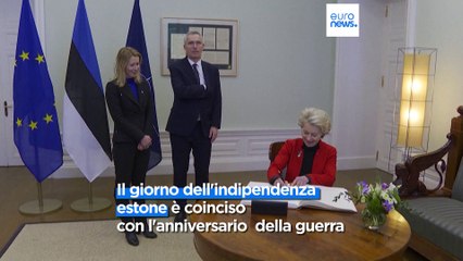 Estonia, commemorazioni per la Giornata dell'Indipendenza. A Tallinn lo spettro del conflitto