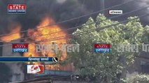 Uttar Pradesh News : गाजियाबाद में थर्माकोल फैक्ट्री में अबतक आग पर नहीं पाया गया काबू
