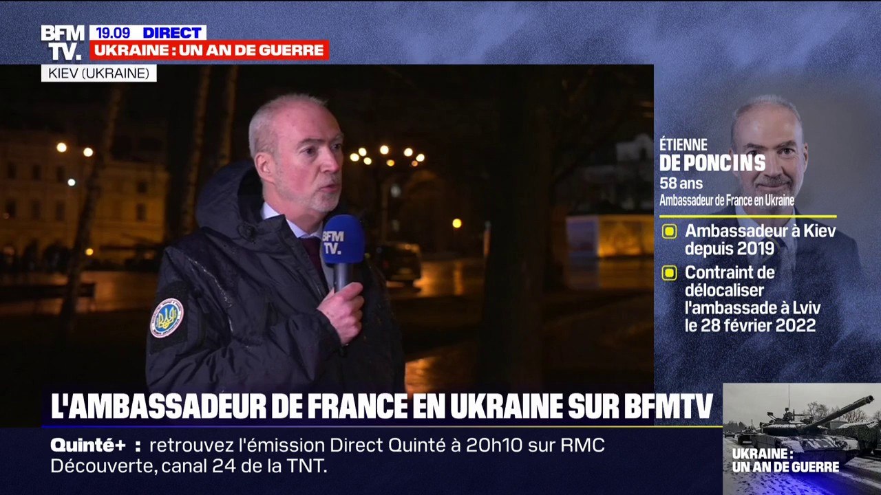 L'ambassadeur de France en Ukraine salue "la volonté des Ukrainiens de ne pas laisser les Russes leur dicter leur comportement"