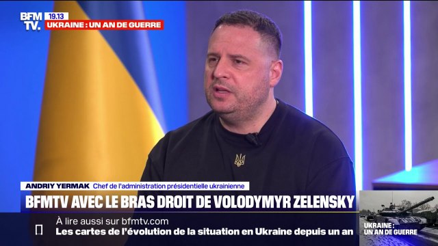 Andriy Yermak, chef de l’administration présidentielle ukrainienne: Il n'y a plus aucun doute que l'Ukraine va gagner, c'est juste une question de temps