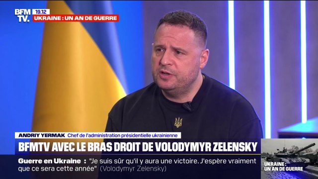 À Bakhmout, les combats sont acharnés et ils continuent , affirme Andriy Yermak, chef de l’administration présidentielle ukrainienne