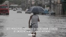Sete municípios paraenses já decretaram situação de emergência após chuvas intensas