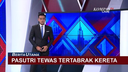 Tertabrak Kereta! Mobil Pasutri Terpental Sejauh 5 Meter, Begini Kronologinya