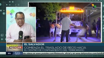 Gobierno salvadoreño confirma primer traslado de reos hacia Centro de Confinamiento del Terrorismo
