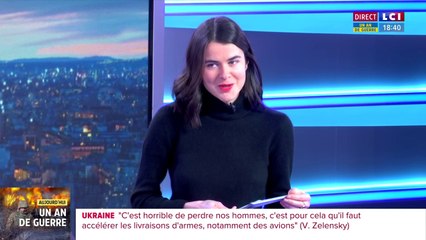 Justine Frayssinet sur LCI (24/02/2023)