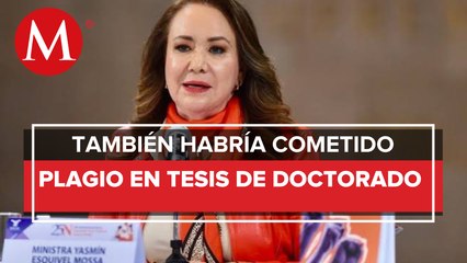 De acuerdo con investigación de 'El País', Yasmín Esquivel habría plagiado tesis de doctorado