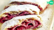 Strudel aux fruits rouges