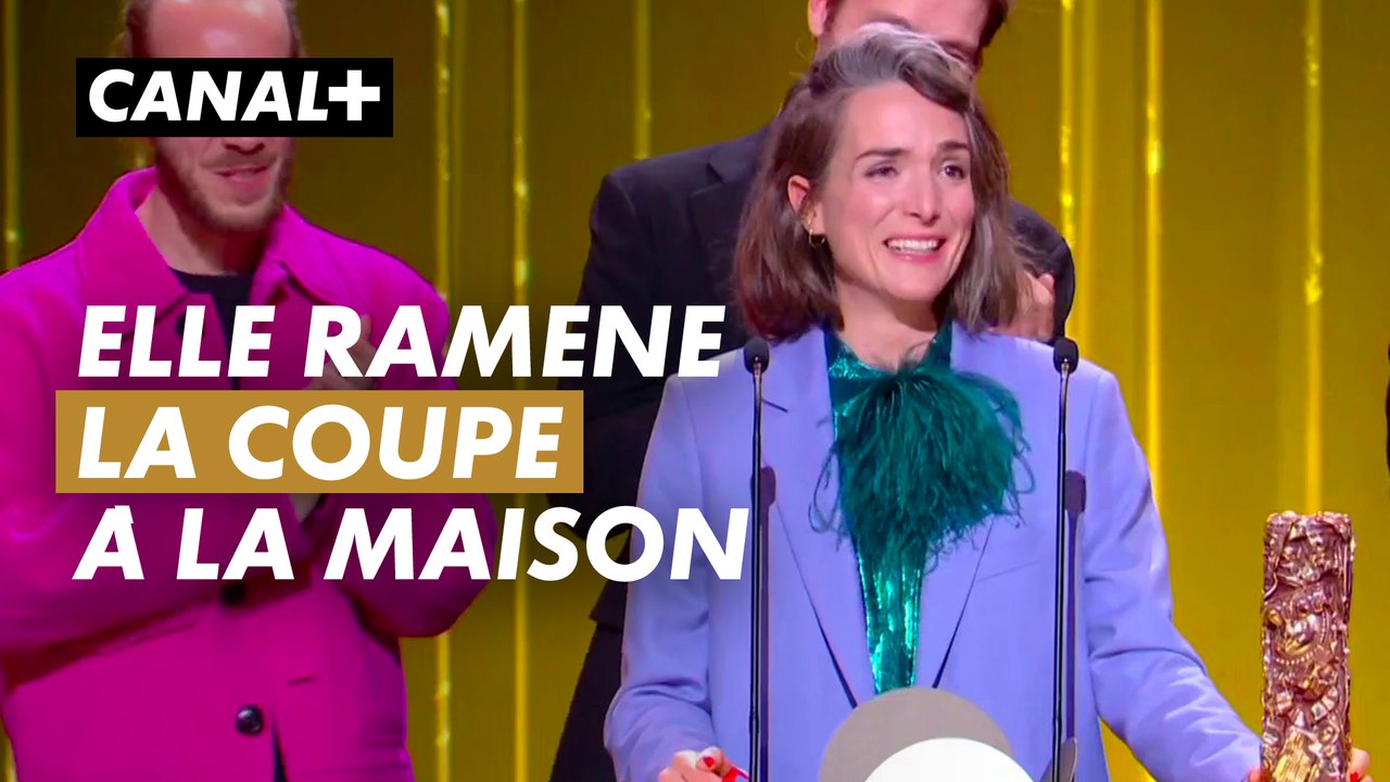 Amélie Bonnin reçoit le César du meilleur film de court métrage de fiction - César 2023 - CANAL +