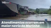 Governo de São Paulo inicia acolhimento às vítimas das chuvas no Litoral Norte