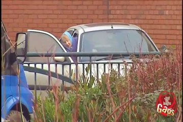 Crazy Old Lady Driving Prank