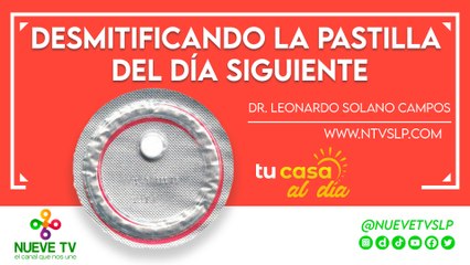 Desmitificando la pastilla del día siguiente