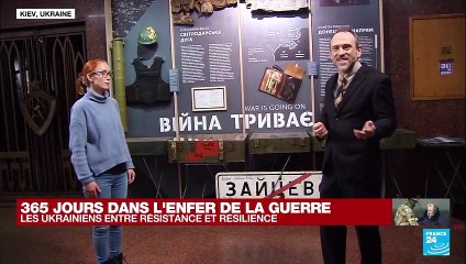 Ukraine un an après il y a un an lors de l invasion on gardait le calme mais à l intérieur c était le chaos l incertitude