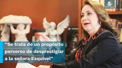 Pudo tratarse de errores de entrecomillado, dice abogado de Yasmín Esquivel por supuesto plagio de