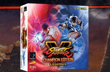 Street Fighter V Champion Edition Legends Board Game