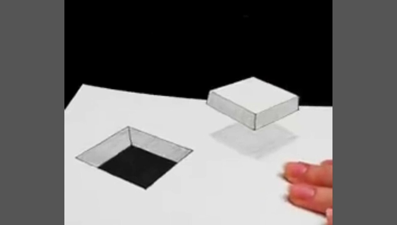 How to draw 3d box pencil sketch art drawing | Dailymotion top trending video 2023